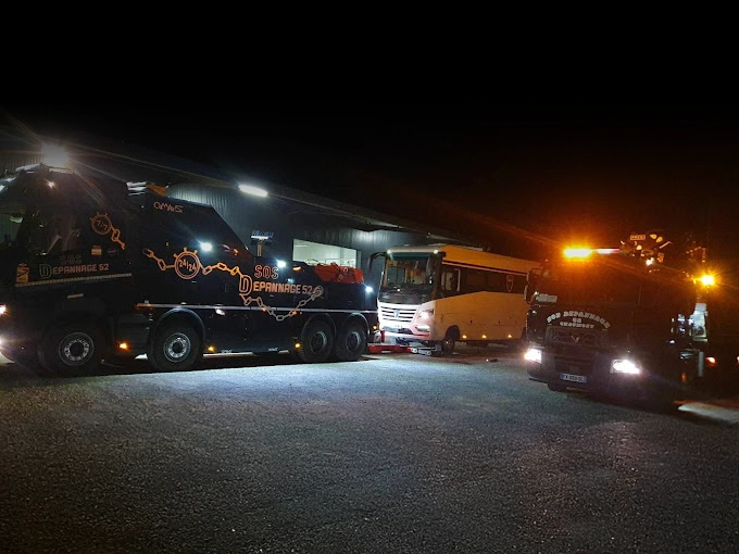 Remorquage de camping-car en Haute-Marne